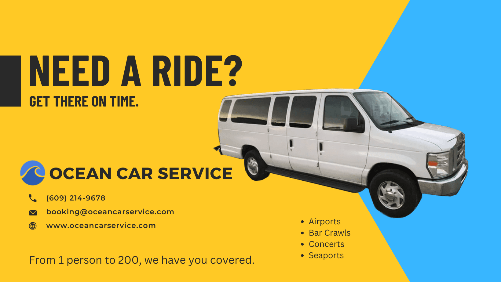 Ocean Car Service Promo